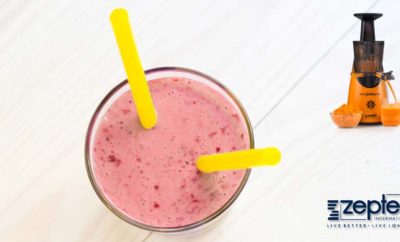 Immunerősítő eper smoothie