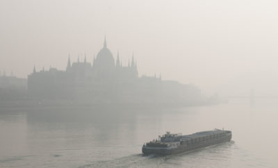 Budapest parlament szmog légszennyezés szállópor